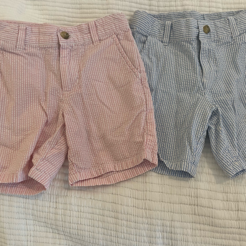 3 pair Janie and Jack Boys Shorts size 6.